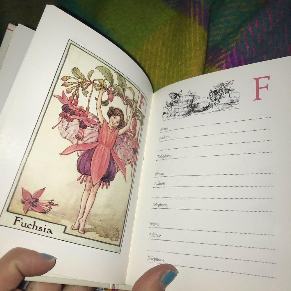 FLOWER + FAIRIES ADDRESS BOOK + FAIRY BRACELET fairycore - Picture 5 of 8